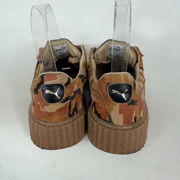 Fenty x Puma The Creepers Athletic Sneakers Women's 8 Brown Camouflage 362341-01 - Picture 7 of 10